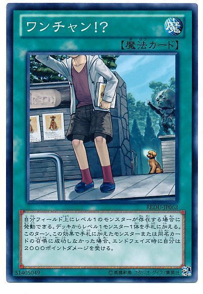 遊戯王 ワンチャン!?[REDU][REDU-JP062][ノーマル]