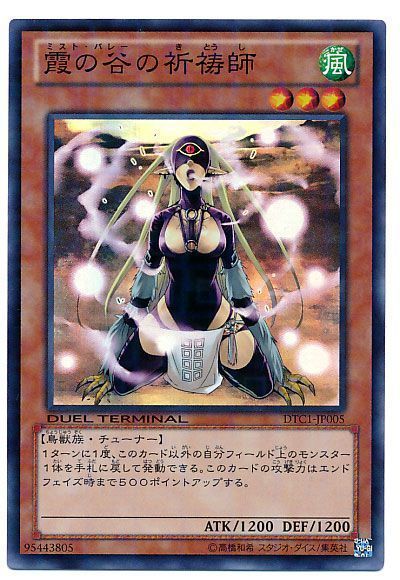 遊戯王 霞の谷の祈祷師[DTC1][DTC1-JP005][スーパー]