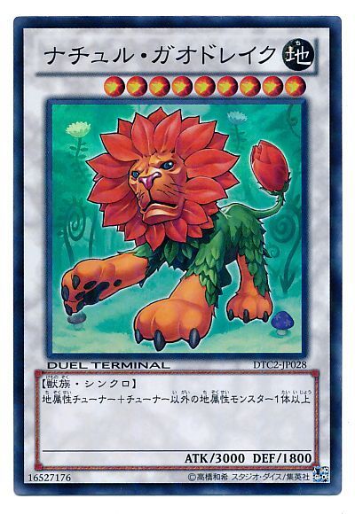 遊戯王 ナチュル・ガオドレイク[DTC2][DTC2-JP028][スーパー]