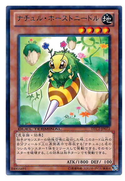 遊戯王 ナチュル・ホーストニードル[DTC2][DTC2-JP072][レア]
