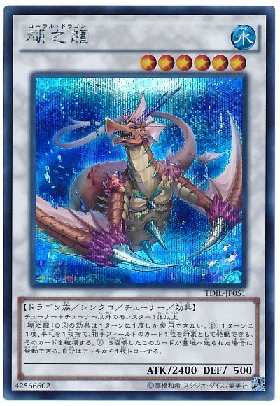 遊戯王 瑚之龍[TDIL][TDIL-JP051][シク]