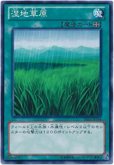 遊戯王 湿地草原[デュエリスト エディション さ行][DE02-JP144][ノーマル]