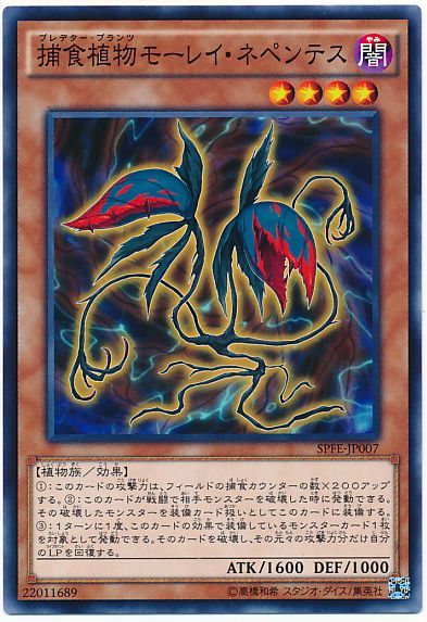 遊戯王 捕食植物モーレイ・ネペンテス[SPFE][SPFE-JP007][ノーマル]