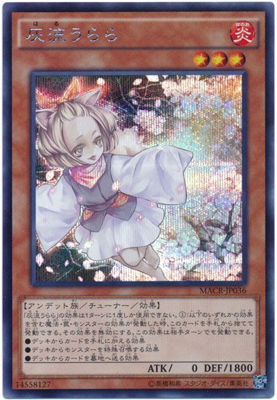 遊戯王 灰流うらら[MACR][MACR-JP036][シク]