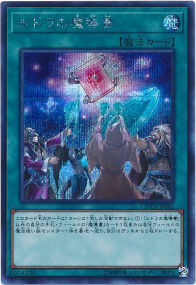 遊戯王 ルドラの魔導書[COTD][COTD-JP062][シク]