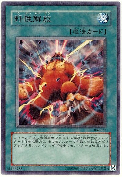 遊戯王 野性解放[306][306-033][レア]