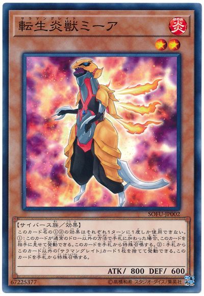 遊戯王 転生炎獣ミーア[SOFU][SOFU-JP002][ノーマル]