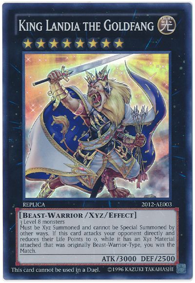 King Landia the Goldfang(開封済み)