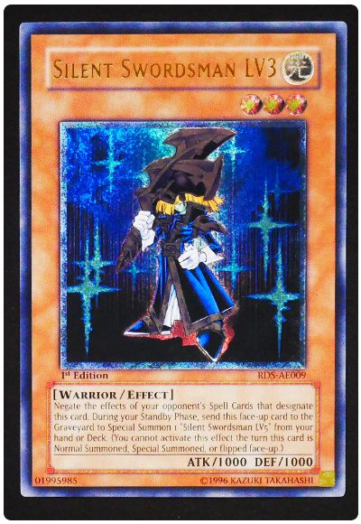 遊戯王 サイレント・ソードマン LV3(アジア版)[アジア版][RDS-AE009][アルティメット]