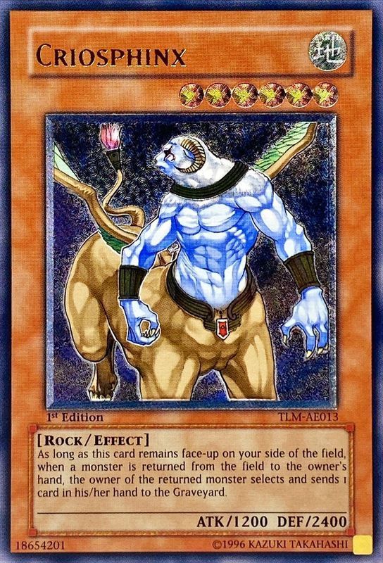 遊戯王 クリオスフィンクス(アジア版)[アジア版][アルティメット]