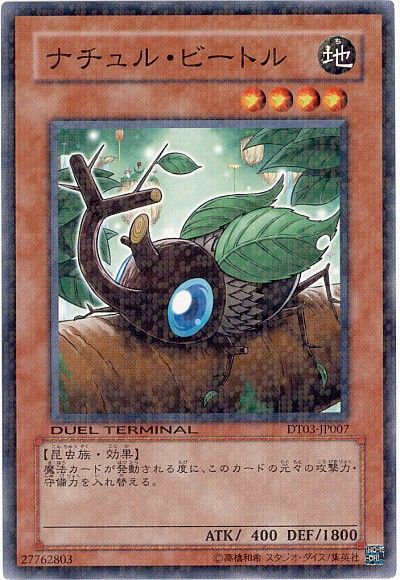 遊戯王 ナチュル・ビートル[DT03][DT03-JP007][ノーマル]