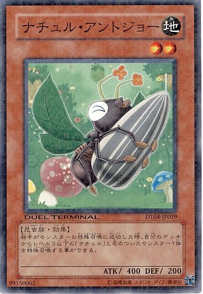 遊戯王 ナチュル・アントジョー[DT04][DT04-JP019][ノーマル]