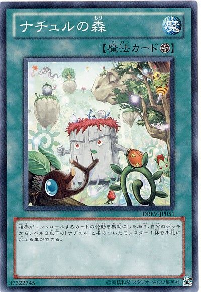 遊戯王 ナチュルの森[DREV][DREV-JP051][ノーマル]