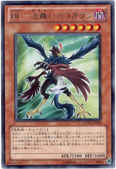 遊戯王 BF-流離いのコガラシ[EXVC(704)][EXVC-JP009][レア]